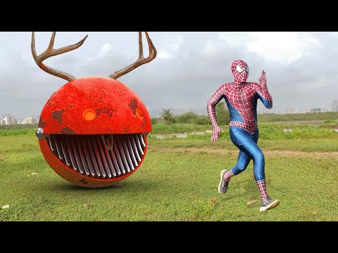 PACMAN vs SPIDERMAN IN REAL LIFE | Compilation Video 2025 | #pacman #spiderman #templerun 2