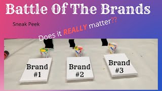 Battle Of The Brands ~ #Shorts ~ Trial
