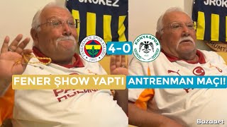 FENER SHOW YAPTI!  MÜMTAZ REİS ANTRENMAN MAÇI DEDİ! FENERBAHÇE 4-0 KONYASPOR #fenerbahçe 