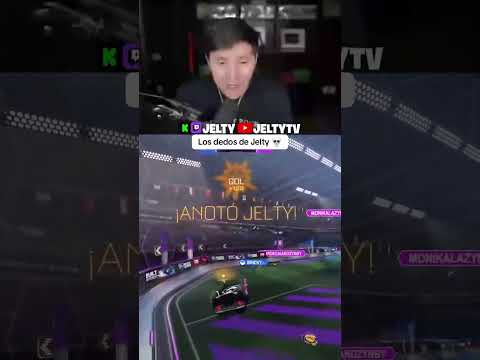 JELTY TIENE LOS DEDOS CHUECOS #shorts #jelty #rocketleague #clips