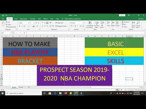 Nba Playoffs 19 Bracket Maker 08 21