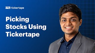How to pick stocks using Tickertape | Stock Market Investing for Beginners