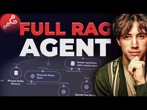 N8N Tutorial: Creating a RAG Agent in n8n for Beginners! (Full Guide)