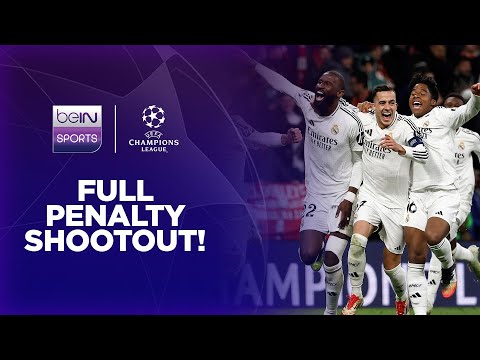 Real Madrid vs Atletico Madrid | Adu Penalti Penuh | UCL 24/25 Moments