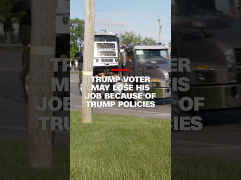 Trump voter may lose his job because of Trump policies