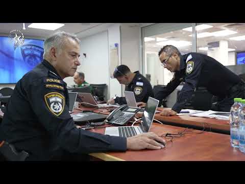 תרגיל "ארגז כלים" בהובלת אגף המבצעים של משטרת ישראל , להבטחת תחושת הביטחון האישי של תושבי המדינה