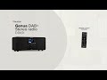 Audizio Genua DAB+ Stereo Radio with Bluetooth - Black