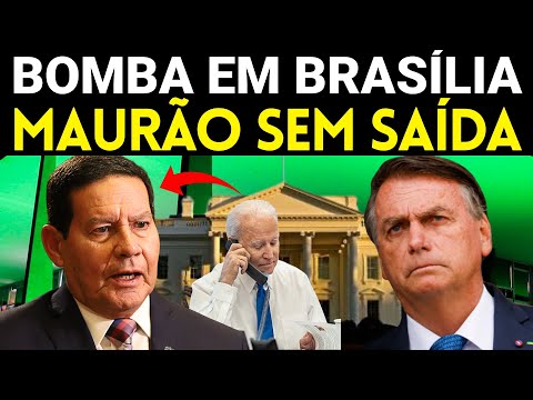 CONFIRMADO! GENERAL MOURÃO FOI QUEM AJUDOU... INFORMAÇÕES DOS EUA COMPROMETEM VICE DE JAIR BOLSONARO