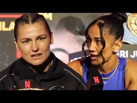 Katie Taylor tells Amanda Serrano “SICK OF YOUR CRYING”; FACT CHECKS her on LOSING TWICE