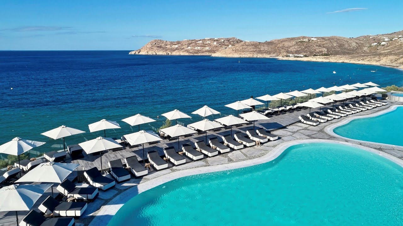 5 Myconian Imperial Resort (Mykonos, Greece) Full tour in 4K
