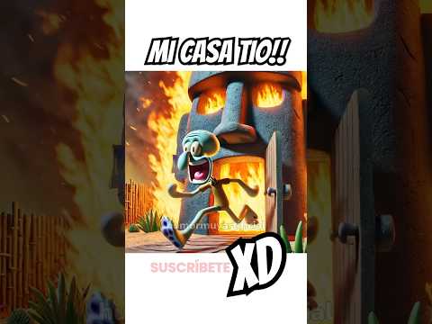 🔥 NOOO MI CASA TÍO 🗿 Historias con HUMOR (Bob Esponja IA) 🤣