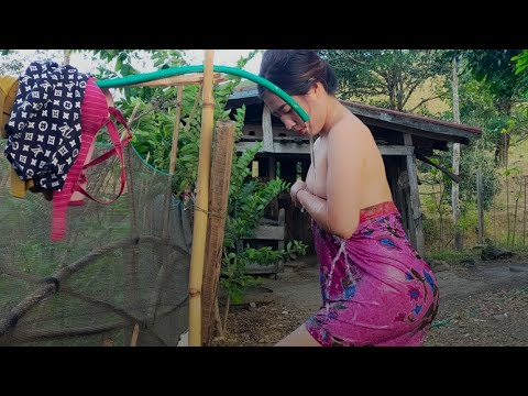 The girl who changed the fence of the cattle alone