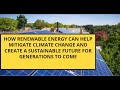 Renewable Energy Concepts and Applications