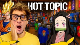 Entré a la tienda donde venden TODO lo que un otaku sueña / Hot Topic 🤩