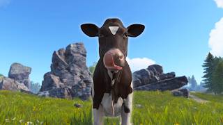YouTube thumbnail for Spoonkid's video titled 'cow'