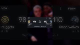 TIMBERWOLVES ADVANCE!! #westsemis #nba #fyp #nba #timberwolves