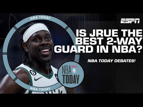 Is Jrue Holiday the best 2-way guard in NBA? & Breaking down the NBA MVP race | NBA Today video clip