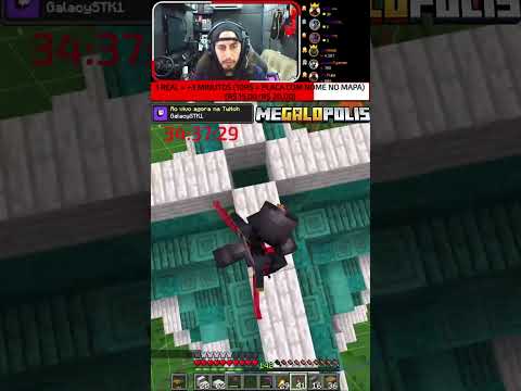 farm de villager só o básico....#minecraft #minecraftbuilds #galacystk