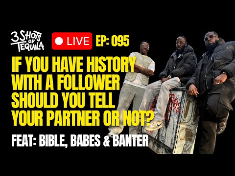 3 Shots Live @ 9 Feat. Bible, Babes & Banter