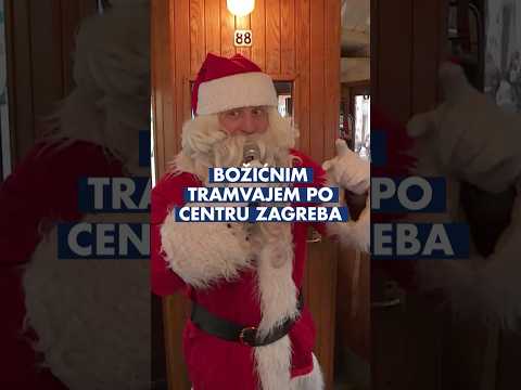 🎅🚋 Veseli božićni tramvaj neizostavni je dio zagrebačkog Adventa