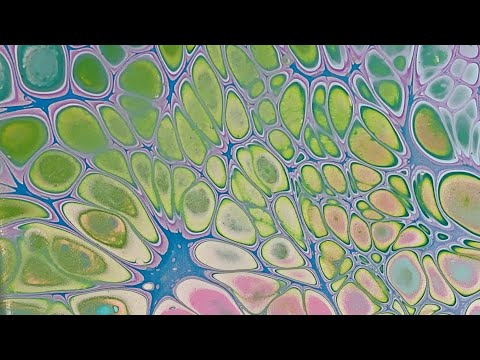 *WOW* Amazing Cells With GenCrafts Metallic and Classic Colors Pouring Paint! (341)