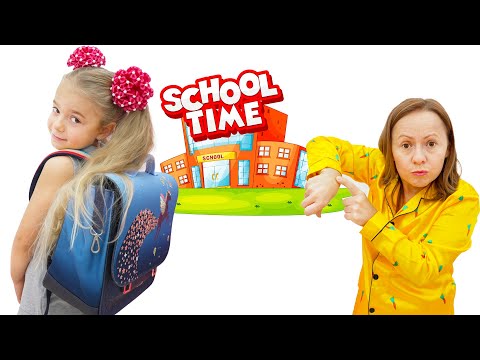 This is the Way We Go to School |  Song with Anabella Show