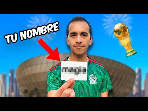 Tu Nombre en el Mundial! - (Magia en Qatar)