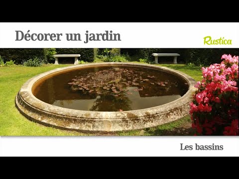 Décorer un jardin avec des bassins