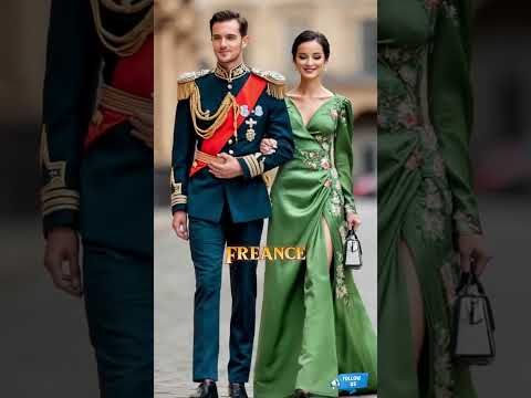 Again Global Luxury Parade in Versace Inspired Style🌍 #ai #countries #aiart 1