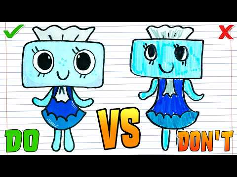 DRAWING TUTORIAL Do & Don't Tisha from Dandy's World