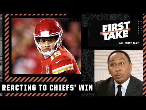 Stephen A. reacts to the Chiefs' WILD OT WIN over the Bills | First Take video clip