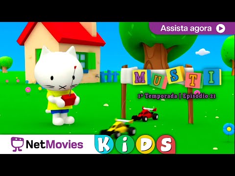 Musti - Limpando a Floresta / Corrida de Carrinhos ?​ Desenho COMPLETO GRÁTIS ? | NetMovies Kids