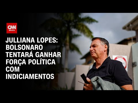 ​Julliana Lopes: Bolsonaro tentará ganhar força política com indiciamentos | CNN ARENA