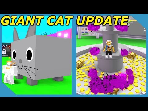 Code Giant Cat Pet Simulator 07 2021 - roblox pet simulator big cat