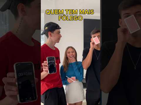 DESAFIO: QUEM TEM MAIS FÔLEGO