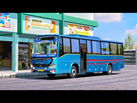 kovai to salem tnstc ac seater bus ride | euro truck simulator 2