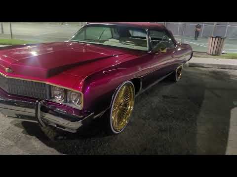 CHEVY DONK VERT "PINKS"  ON ALL GOLD DAYTONS!!!