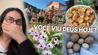 VLOG UM ALERTA IMPORTANTE uma decepção e ONDE VOCÊ VIU DEUS HOJE?