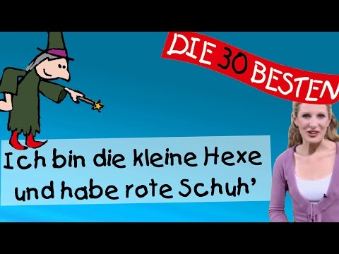 Ich bin die kleine Hexe und habe rote Schuh'  - Anleitung zum Bewegen || Kinderlieder