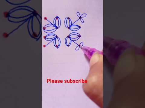 4 to 4 Easy Dots Rangoli #rangoli #muggulu #kolam #dialyrangoli #shortsfeed #viral #ytshorts #art