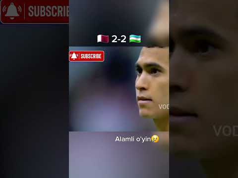Uzbekistan vs Qatar #football #uzb #uzbek #uzbekistan #qatar