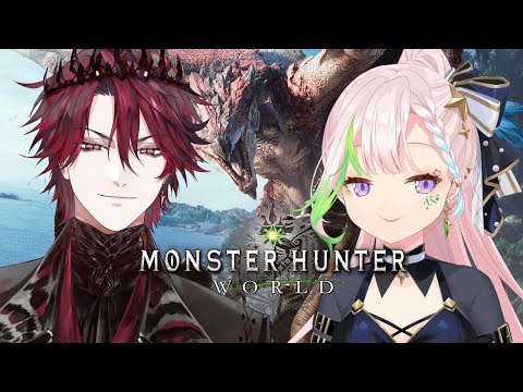 【 Monster Hunter World 】Red T-rex VS Monsters【 iofi / hololiveID 】