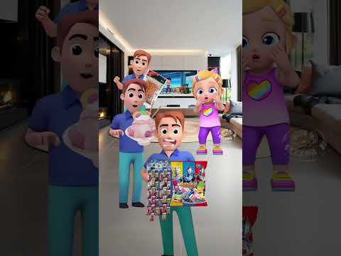 নকল বাবাকে বোম দিয়ে উড়িয়ে দিলো । Bangla cartoon Mojar golpo #shorts