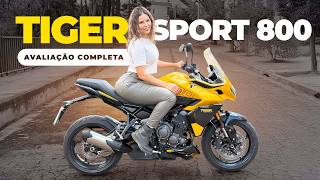TIGER SPORT 800 *VALE A PENA?* VEJA PONTOS NEGATIVOS E POSITIVOS DA TRIUMPH TIGER 800 REVIEW