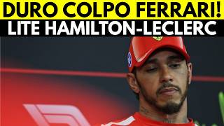 FERRARI NEL CAOS! HAMILTON LITIGA CON LECLERC E ATTACCA IL TEAM