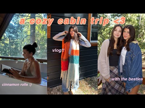 a fall, cozy cabin trip with friends!!! lake arrowhead