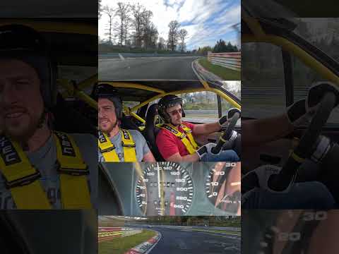 Close Calls! BULLYING Big Boys in VW Polo G40! // Nürburgring!