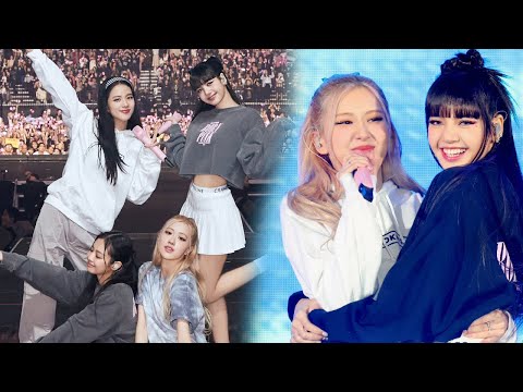 Rosé's beautiful gesture towards Lisa on BornPink tour stage, Blackpink won the first meaningful win