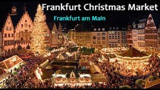 Frankfurt am Main CHRISTMAS MARKET HD Frankfurt Main Weihnachtsmarkt