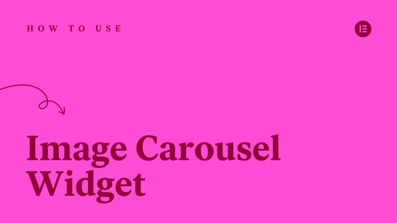 How to Use the Image Carousel Widget in Elementor - Sites on WordPress